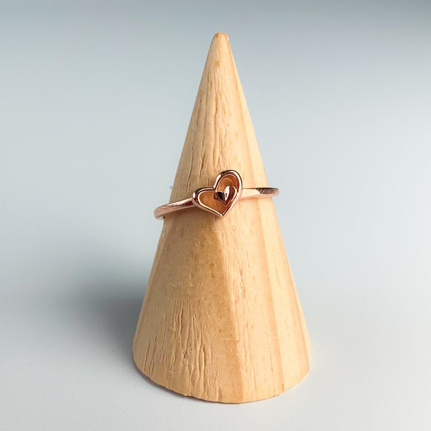 Heart and Mini Heart Ring
