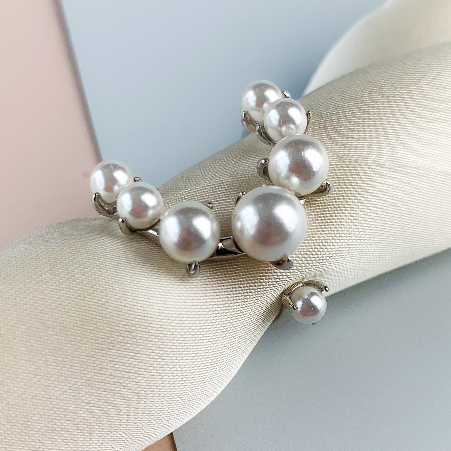 Pearl Open Ring