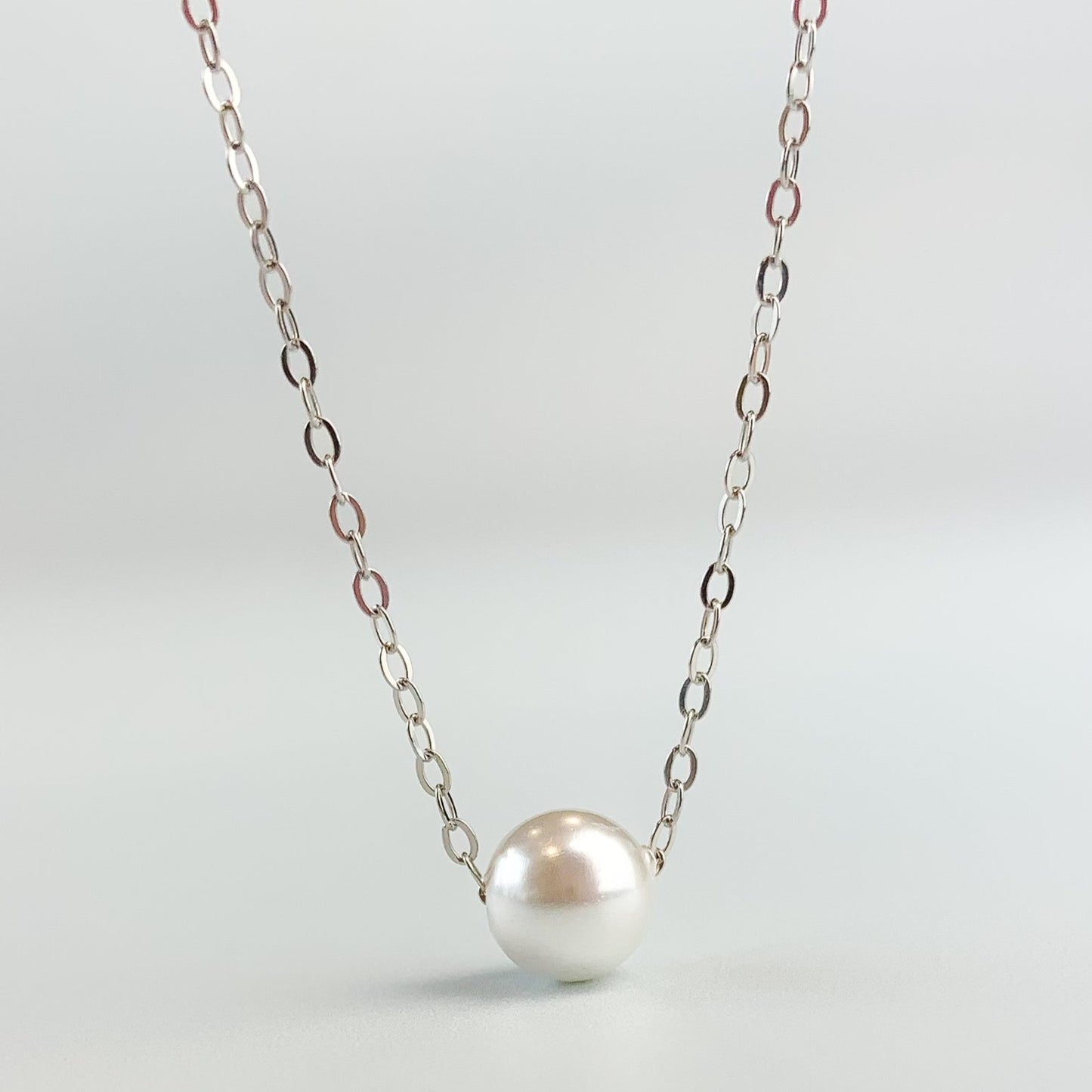Pearl Bead Pendant Necklace