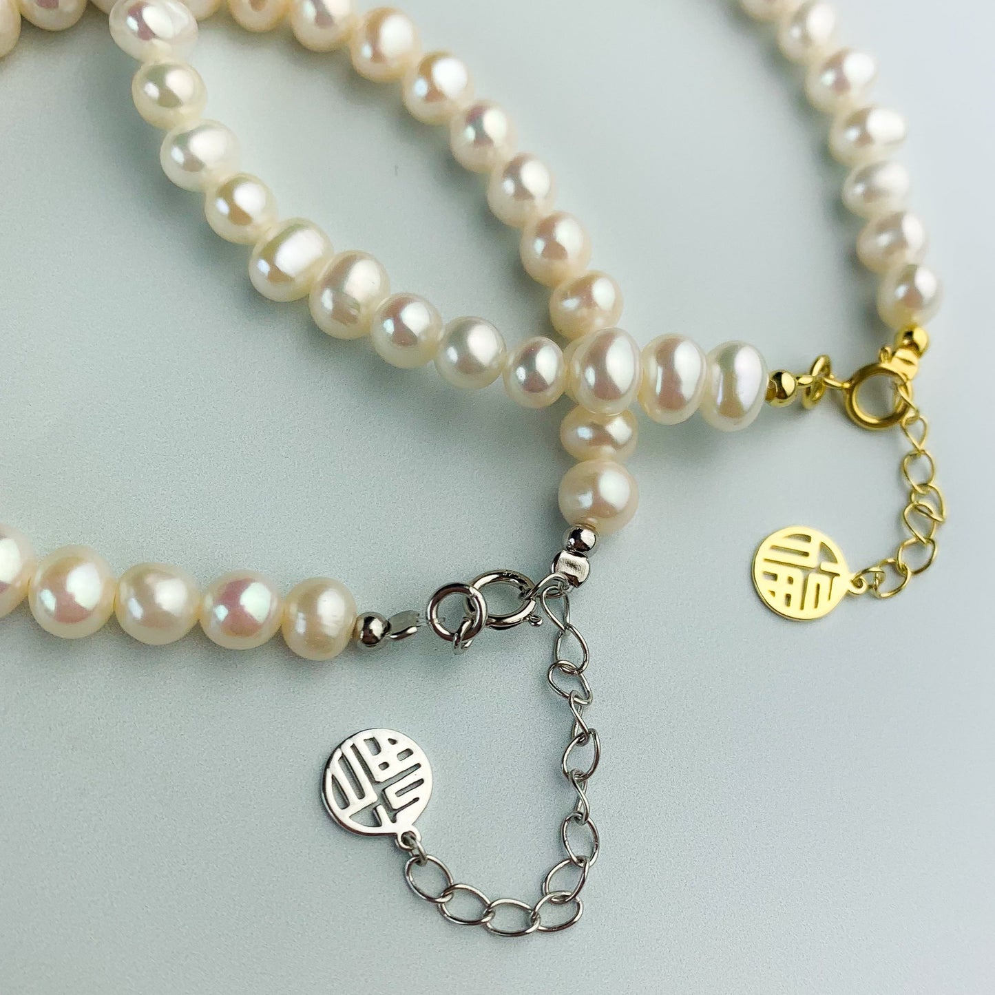 Dainty Pearl Beaded Bracelet