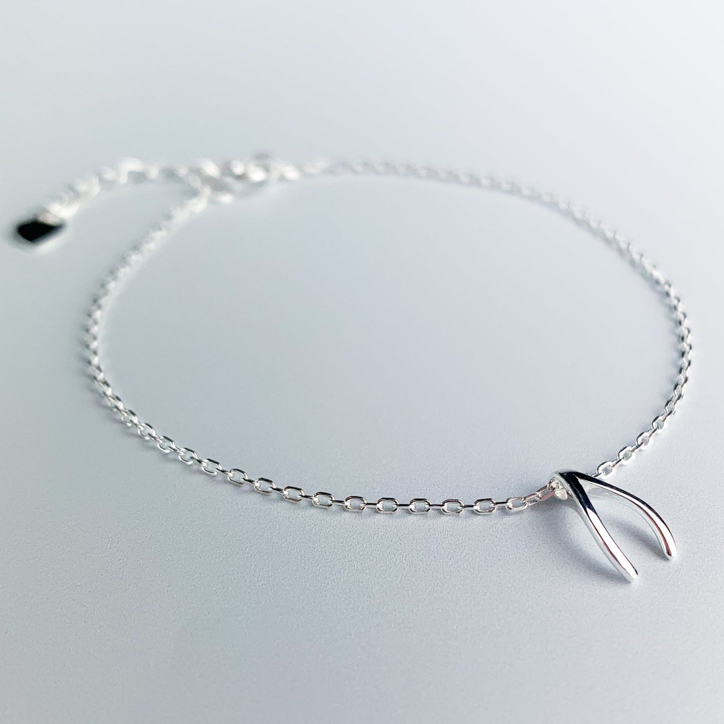 Wishbone Charm Bracelet