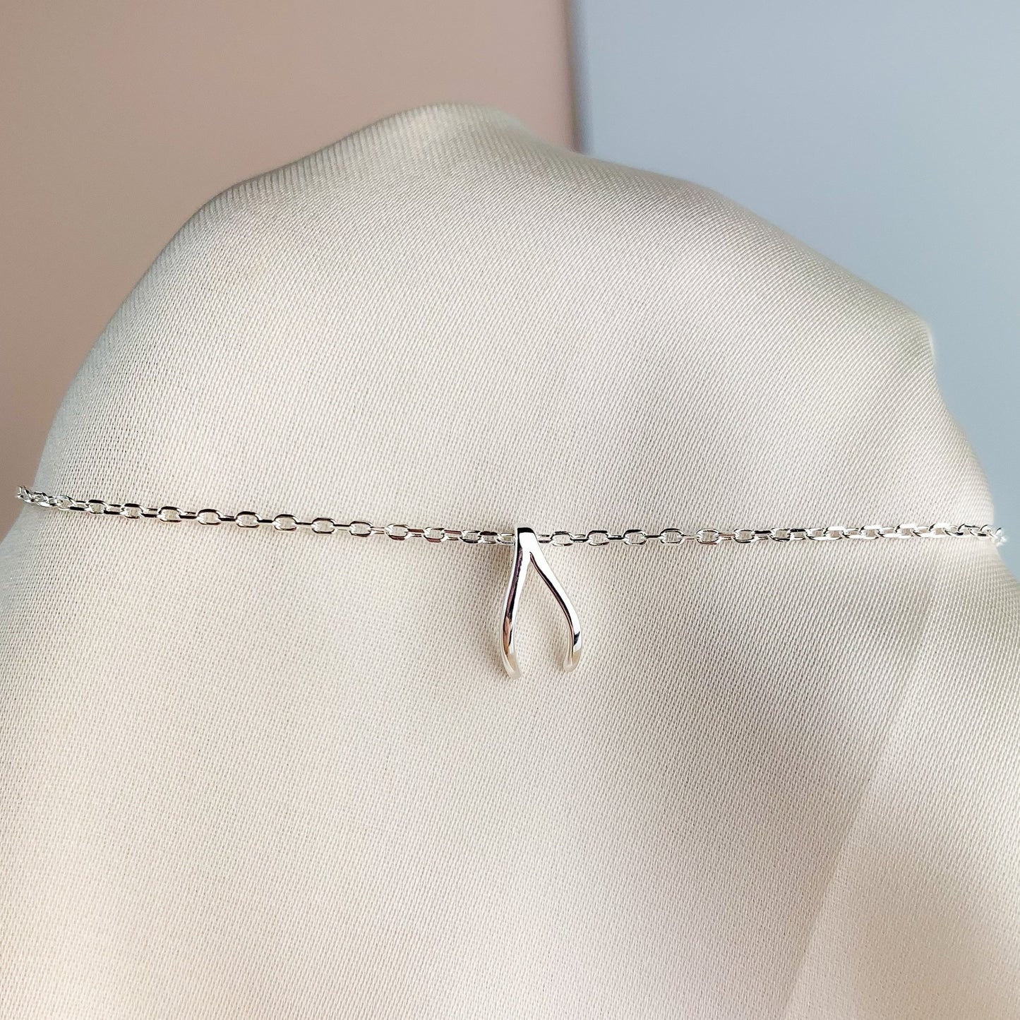 Wishbone Charm Bracelet