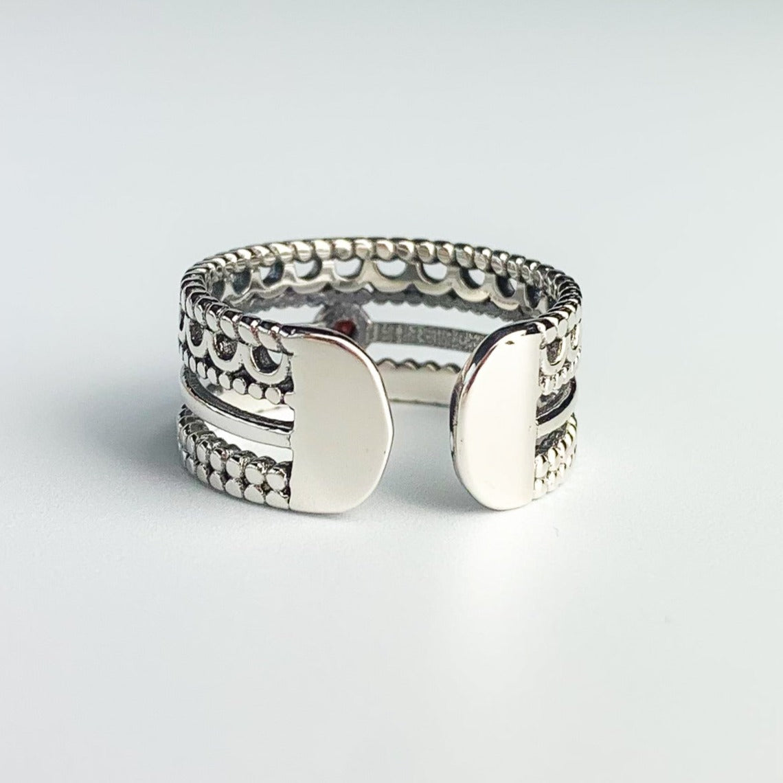 Stacked Effect Boho Ring