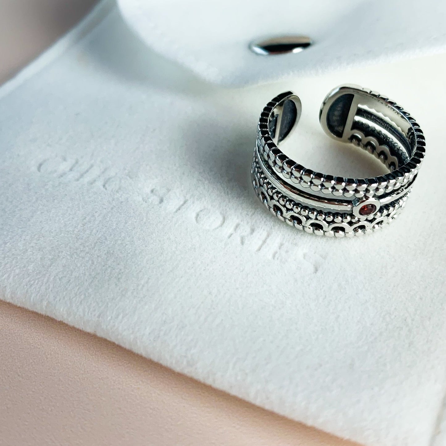 Stacked Effect Boho Ring