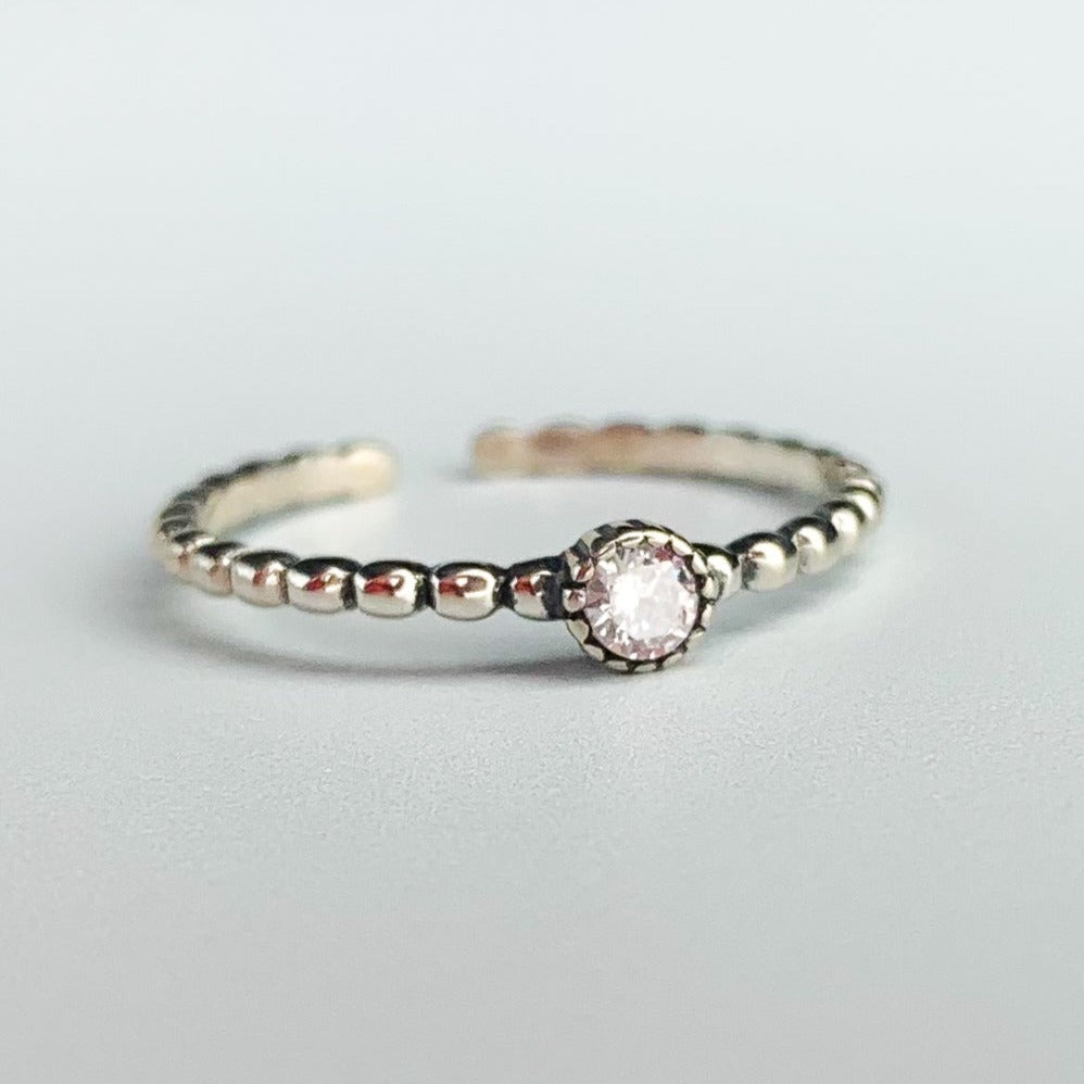 Vintage Silver Adjustable Ring