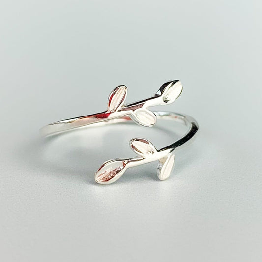 Adjustable Leaf Ring