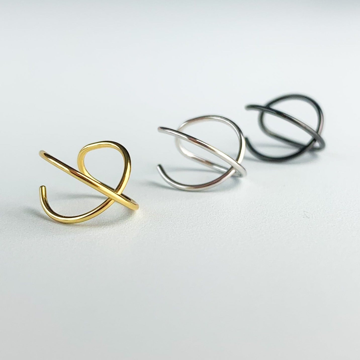 Double Bar Ear Cuff