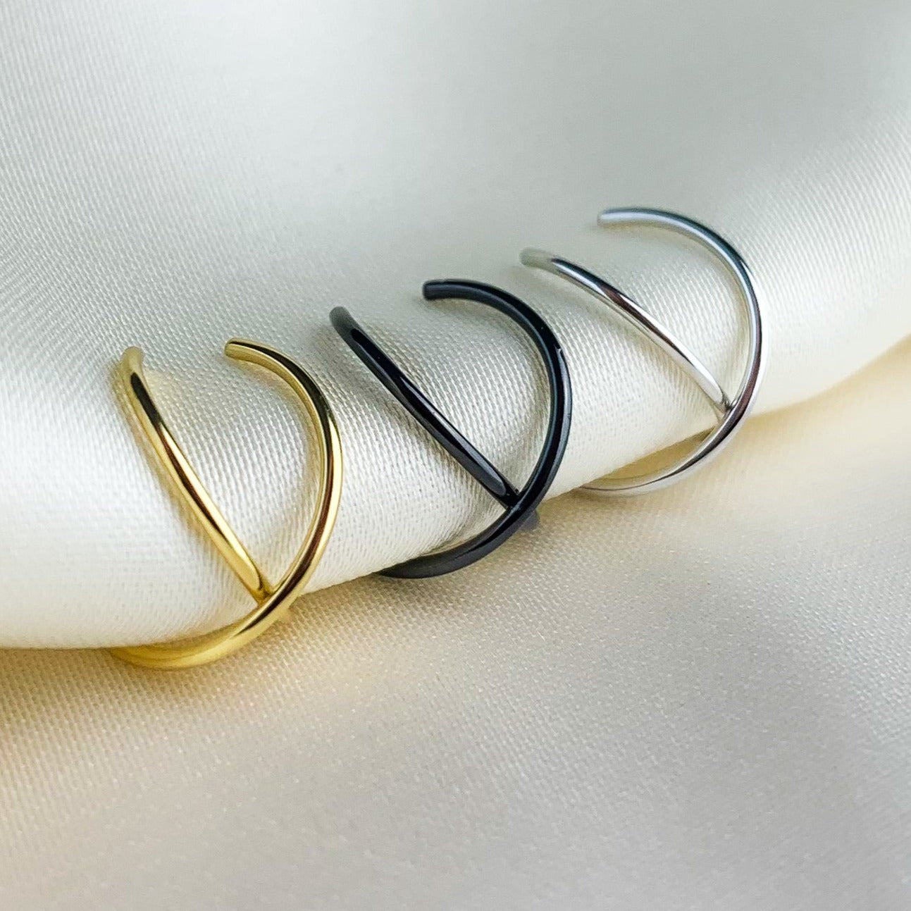 Double Bar Ear Cuff