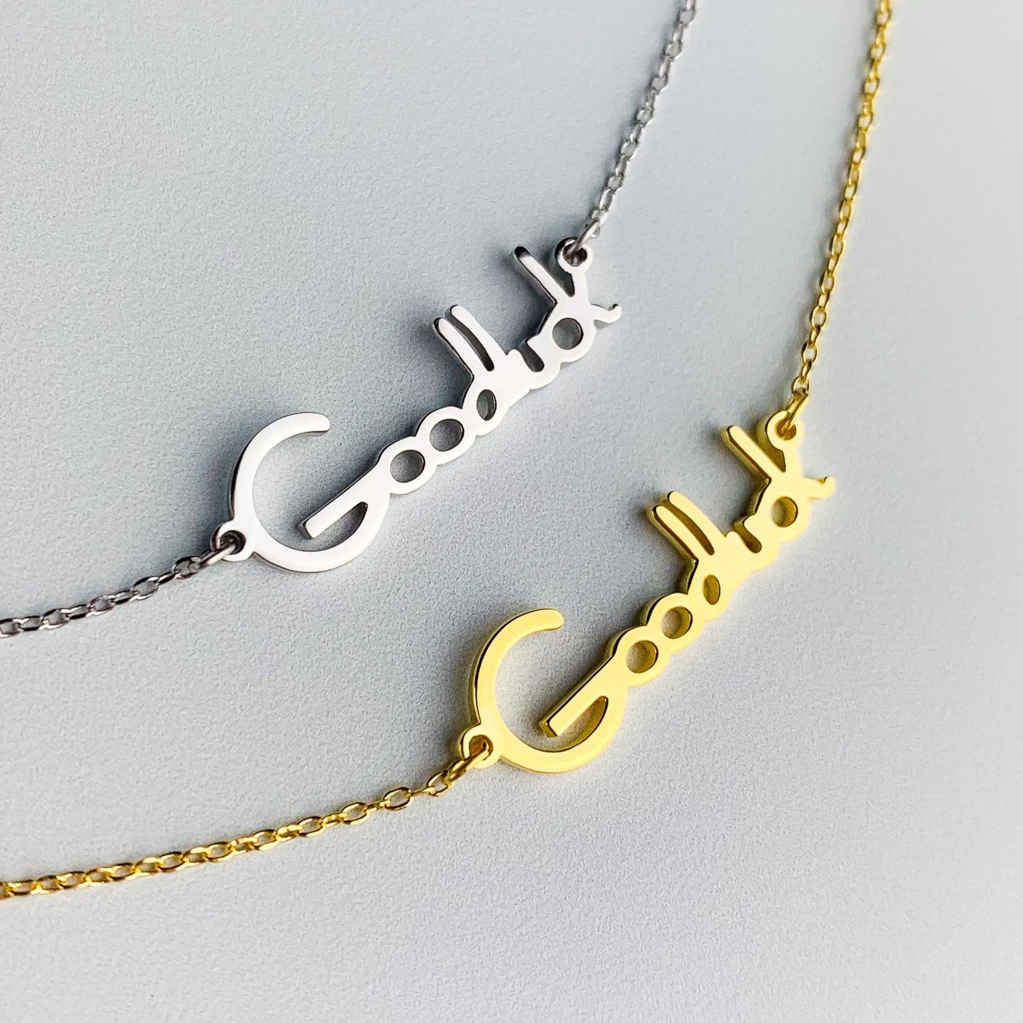 'Good Luck' Pendant Necklace