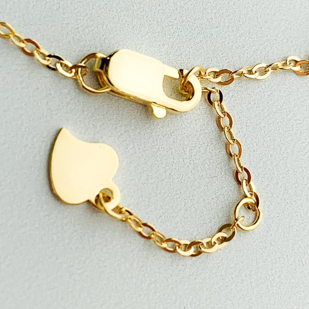 Bee and Flowers Charm Bracelet