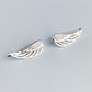 Crystal Detail Angel Wing Earrings