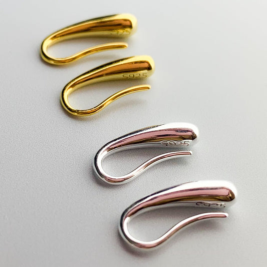 Minimalist Teardrop Dangle Earrings