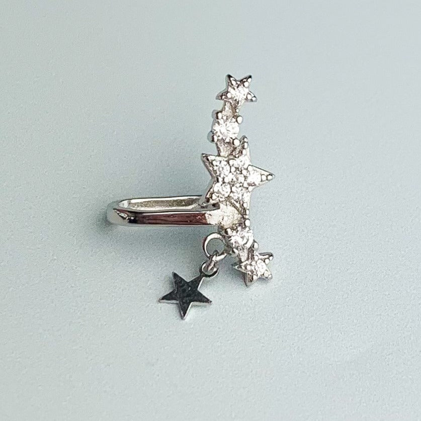 Crystal Star Ear Cuff