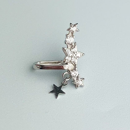 Crystal Star Ear Cuff
