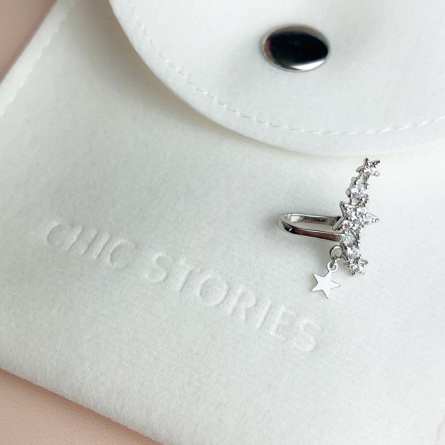 Crystal Star Ear Cuff