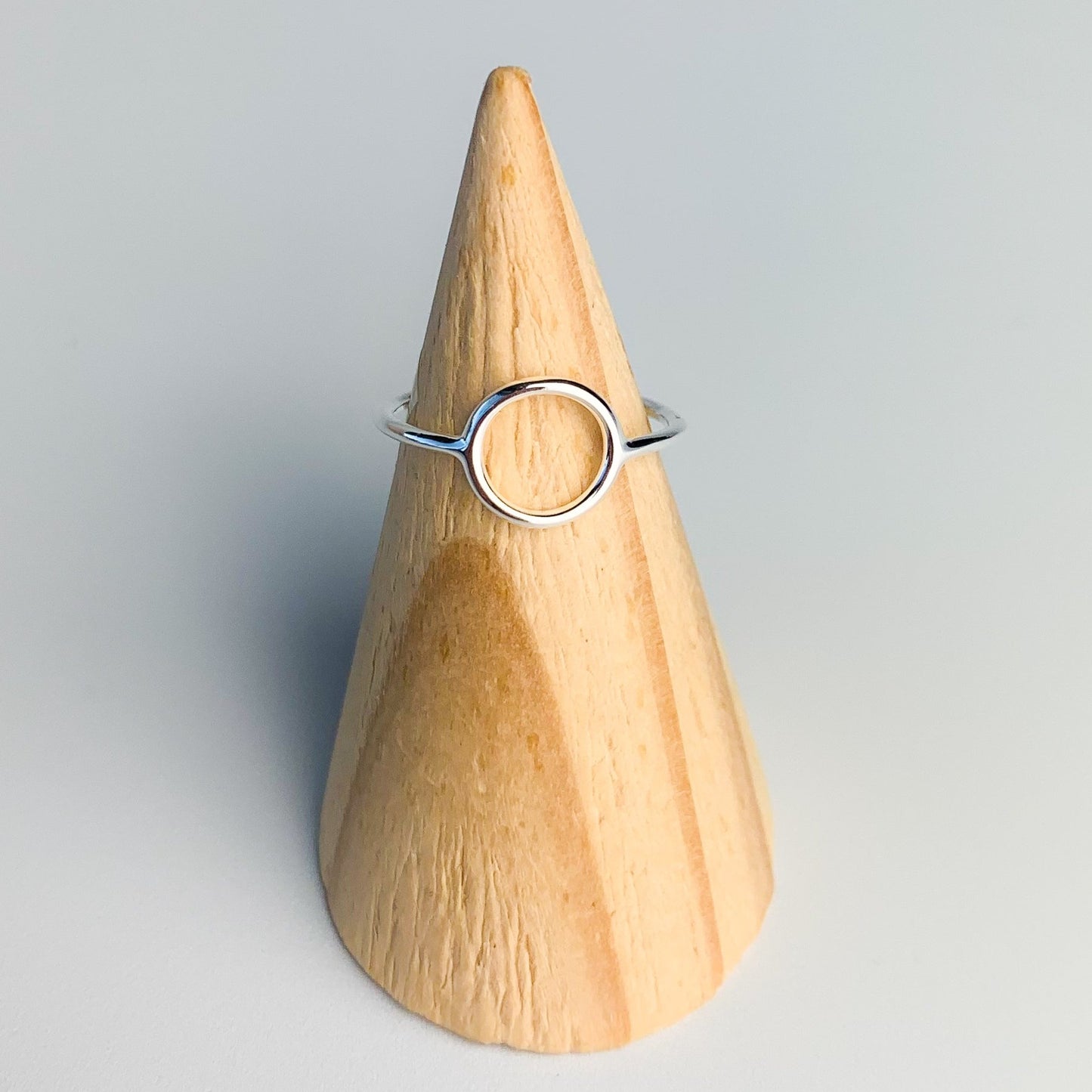 Circle Cutout Adjustable Ring