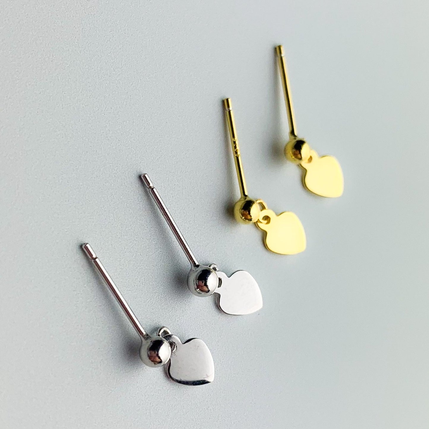 Minimalist Dangle Stud Earrings