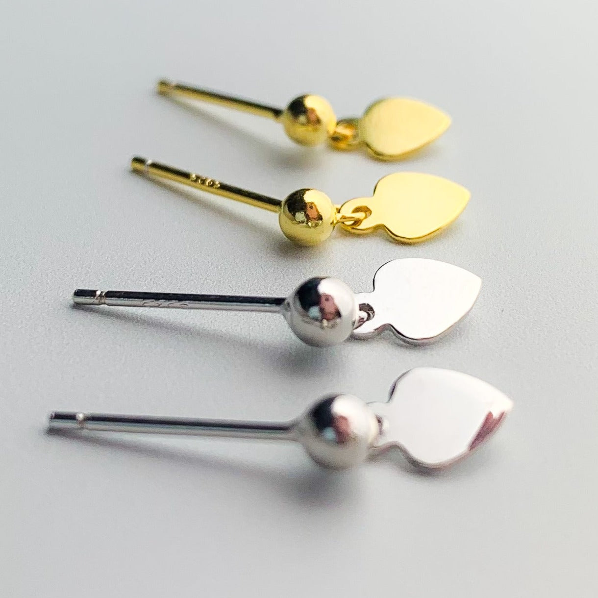 Minimalist Dangle Stud Earrings