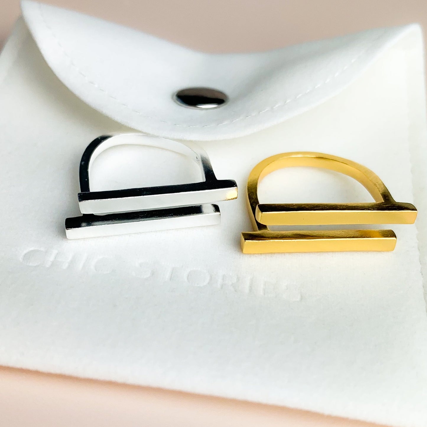 Double Bar Adjustable Ring
