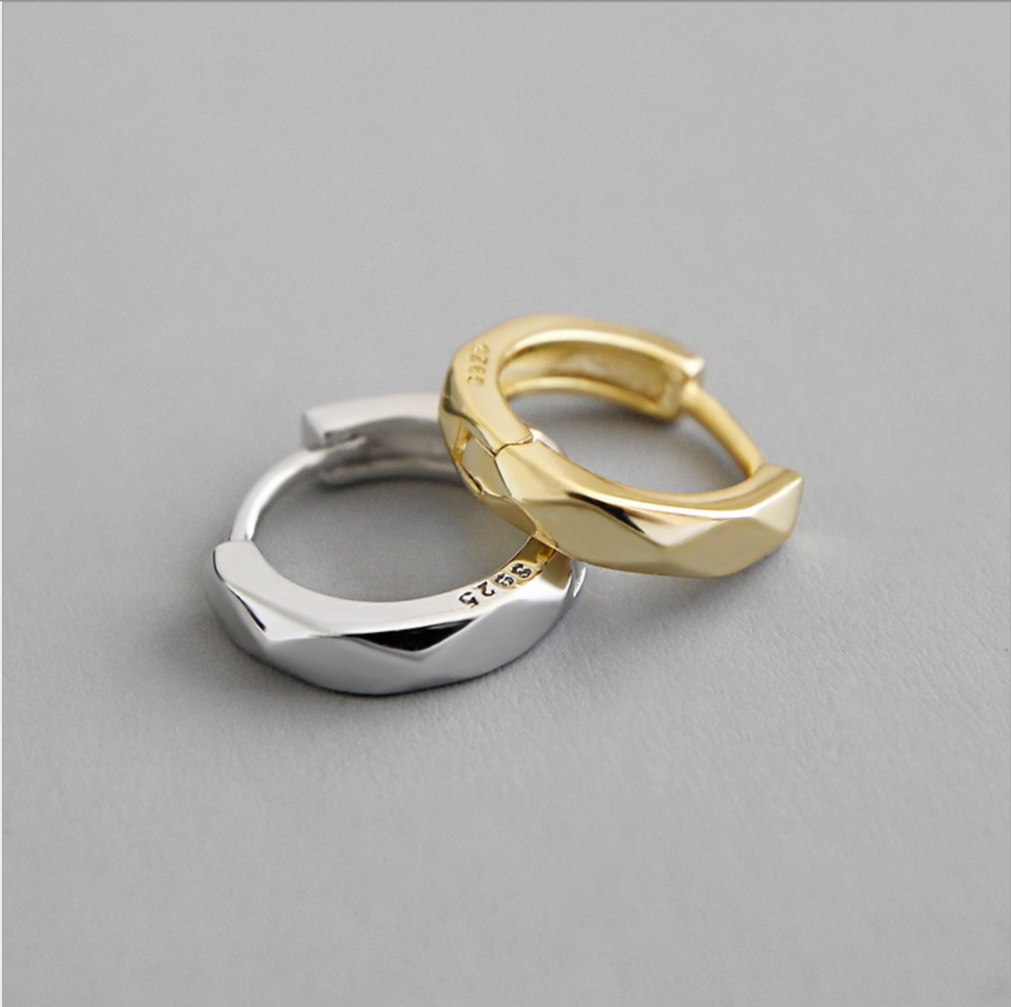 Geometric Hoop Earrings