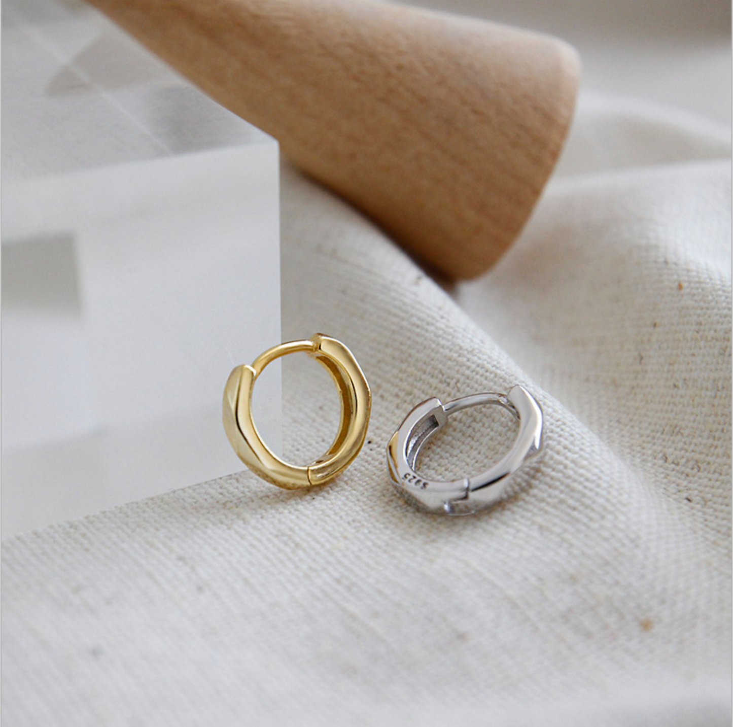 Geometric Hoop Earrings