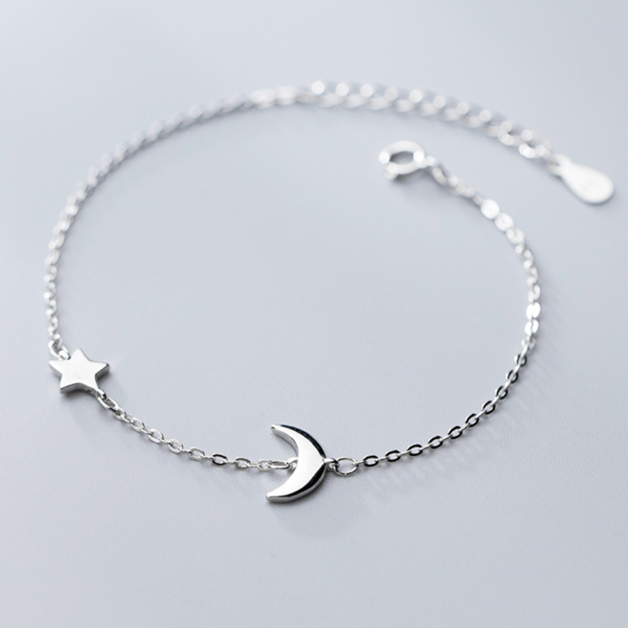 Moon and Star Bracelet