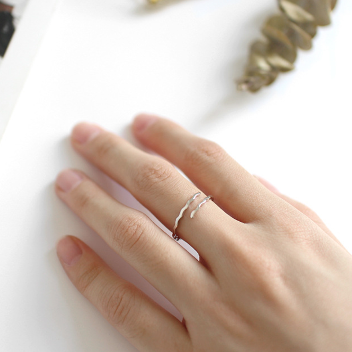 Wavy Wrap Ring