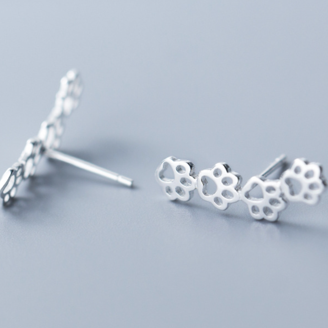Dog Paw Earrings