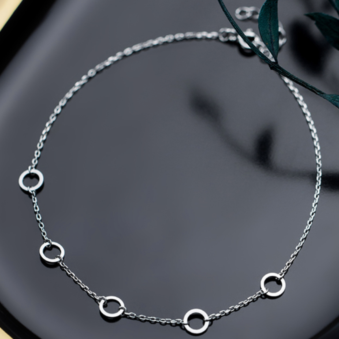 Circle Link Chain Anklet