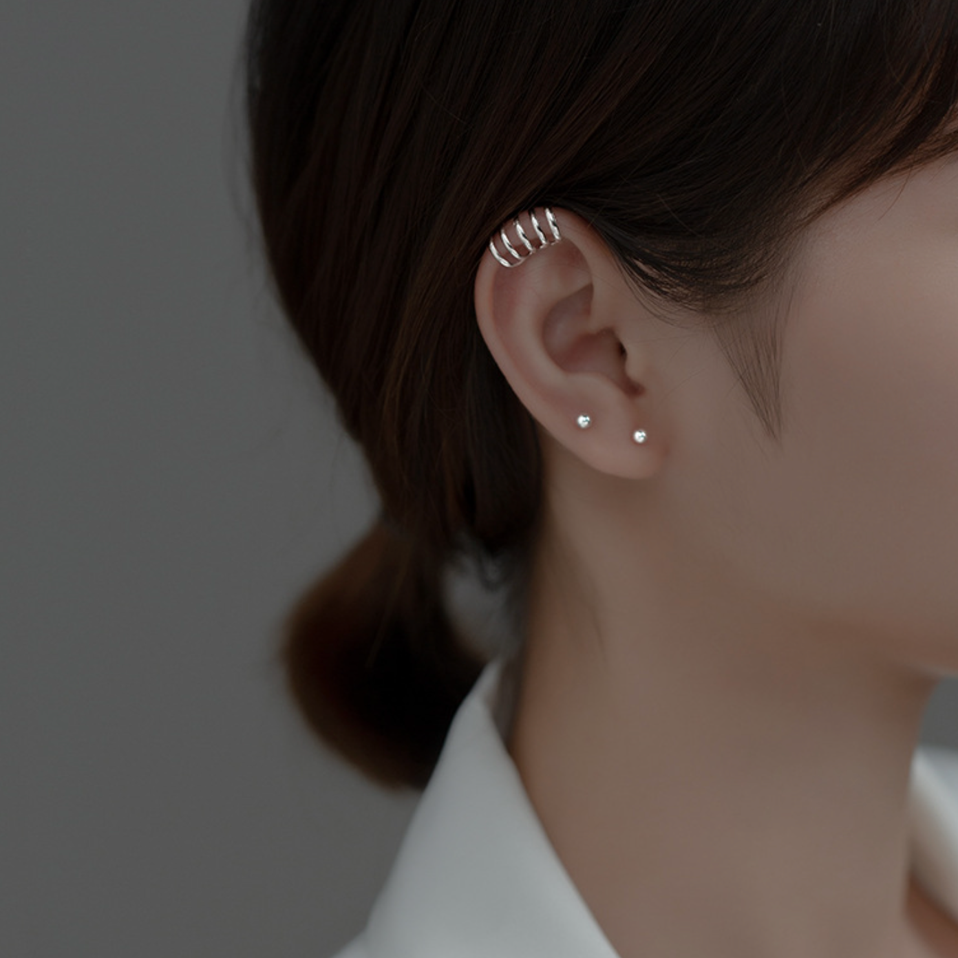 Simple Hoop Effect Ear Cuff
