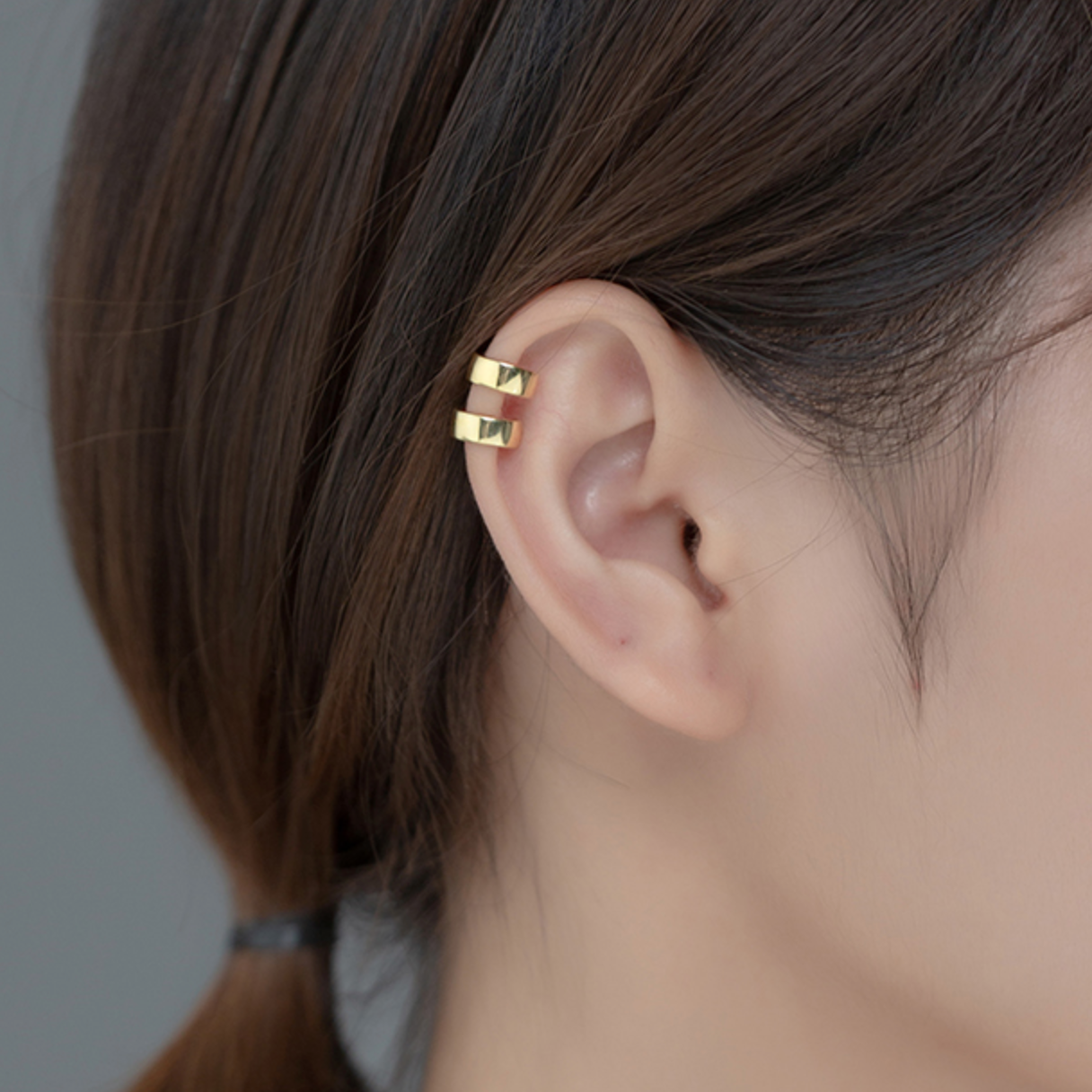 Minimalist Hoop Ear Cuff