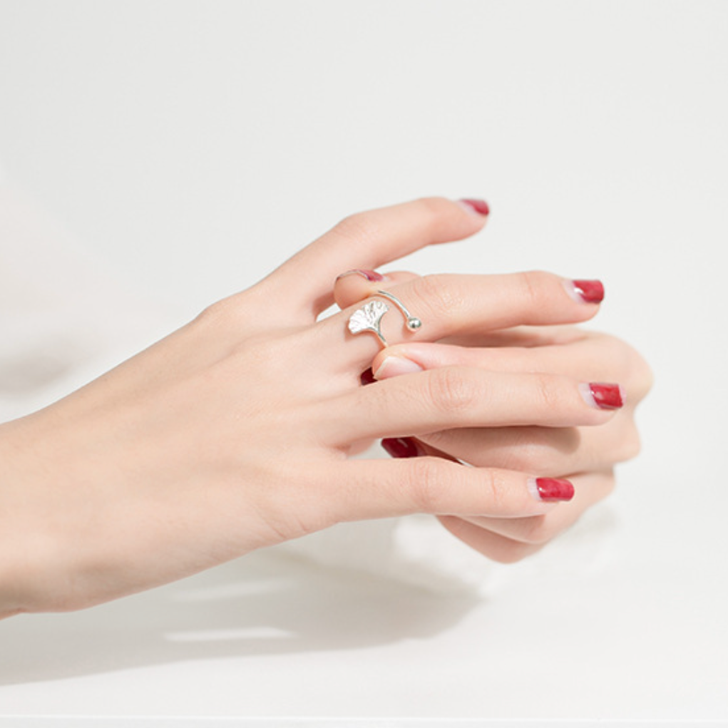 Sterling Silver Shell Ring