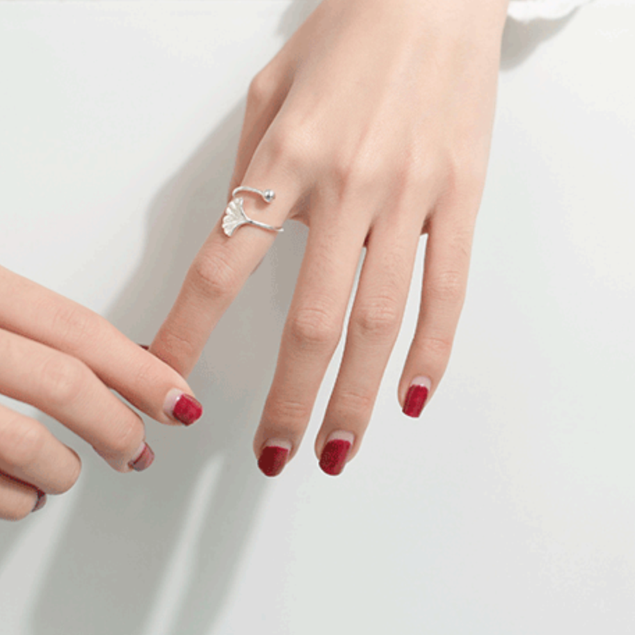 Sterling Silver Shell Ring