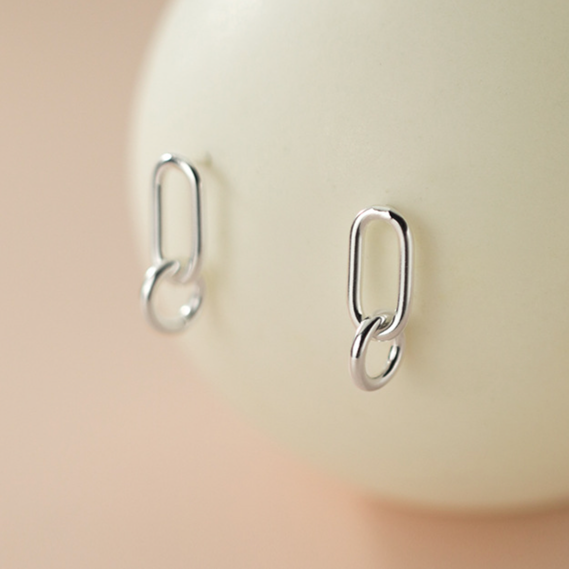 Chain Link Dangle Earrings