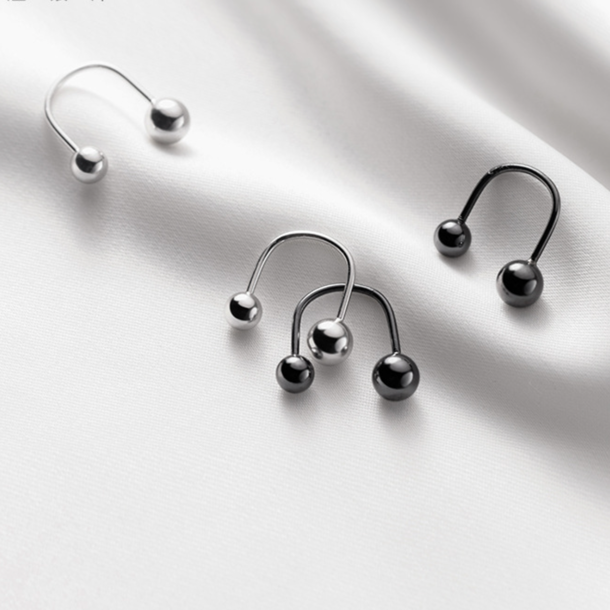 Screw Back Ear Jacket Earrings