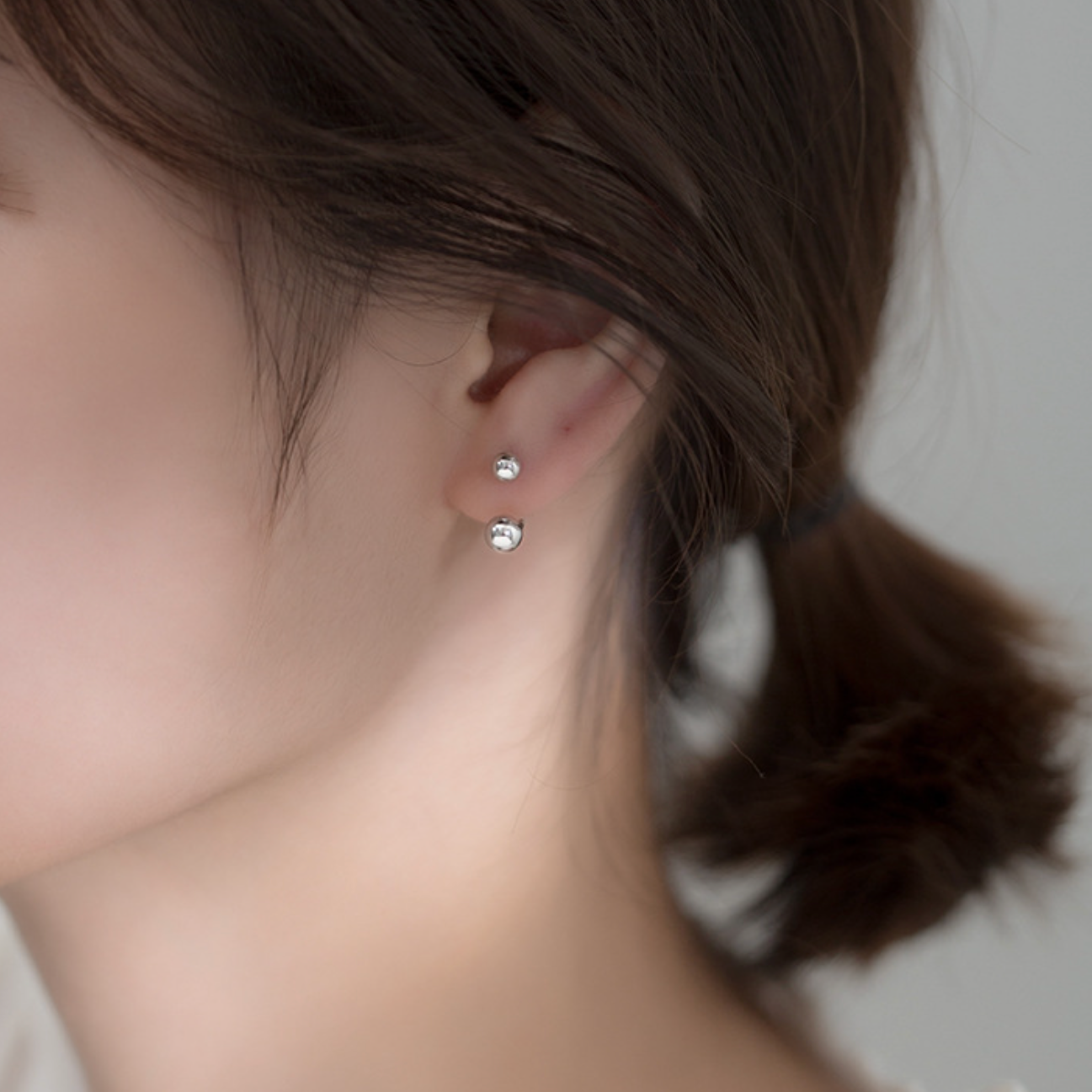 Screw Back Ear Jacket Earrings