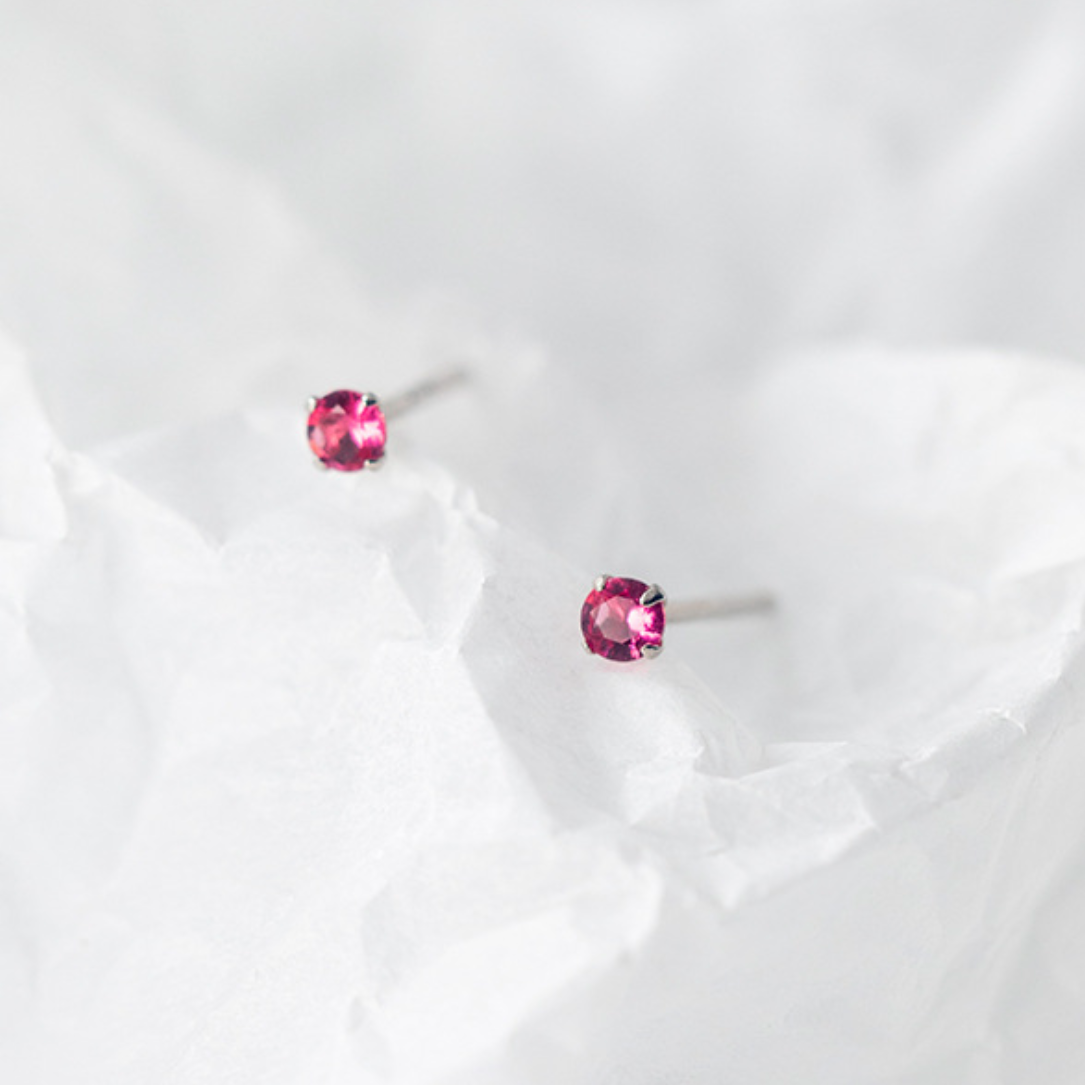 Tiny Colourful Rhinestone Studs