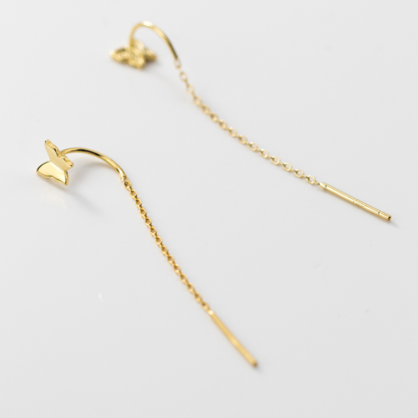 Butterfly Threader Earrings