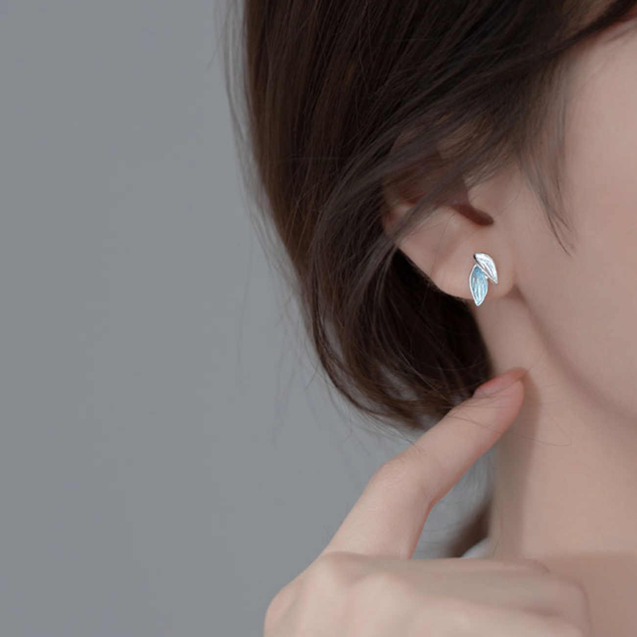 Leaf Stud Earrings