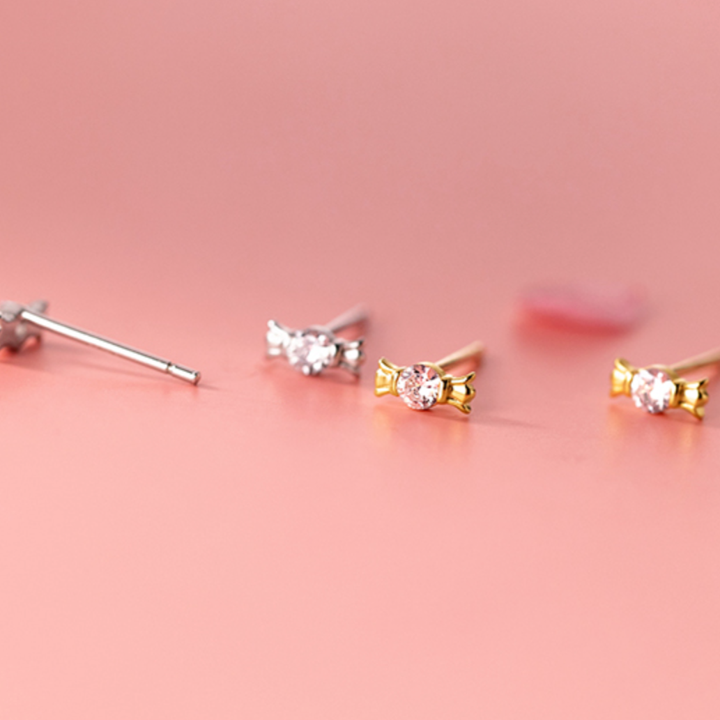 Crystal Sweet Stud Earrings