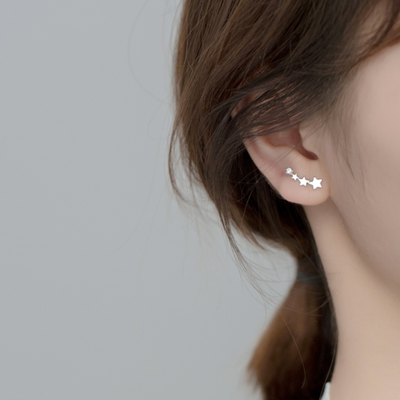 Shooting Star Ear Climber Earrings