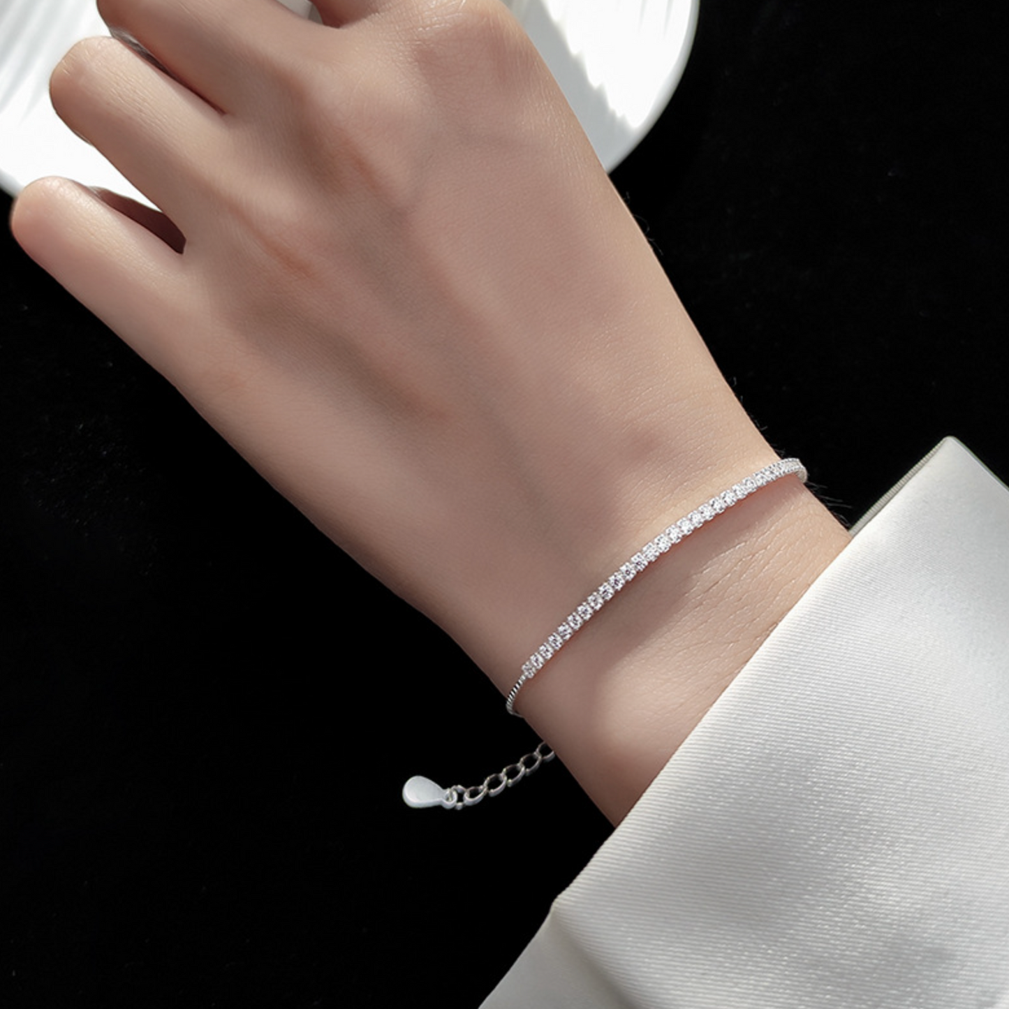 Crystal Tennis Bracelet