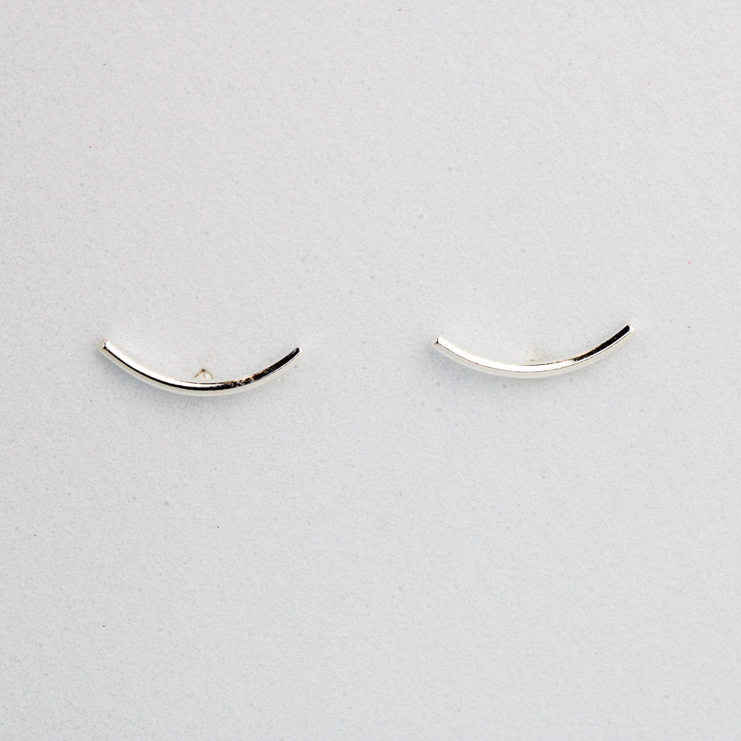 Curve Screw Back Stud Earrings