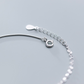 Double Chain Pearl Anklet