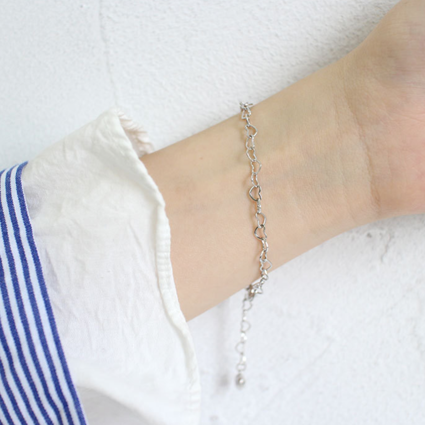 Heart Chain Bracelet