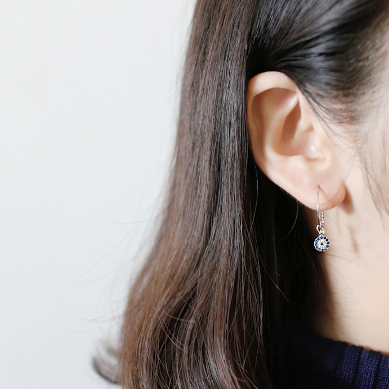 Evil Eye Dangle Earrings