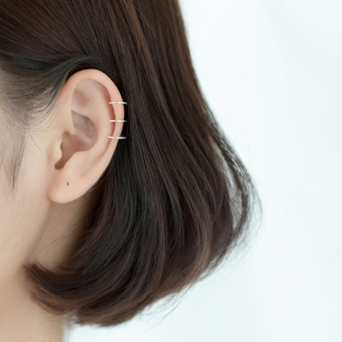Triple Hoop Ear Cuff