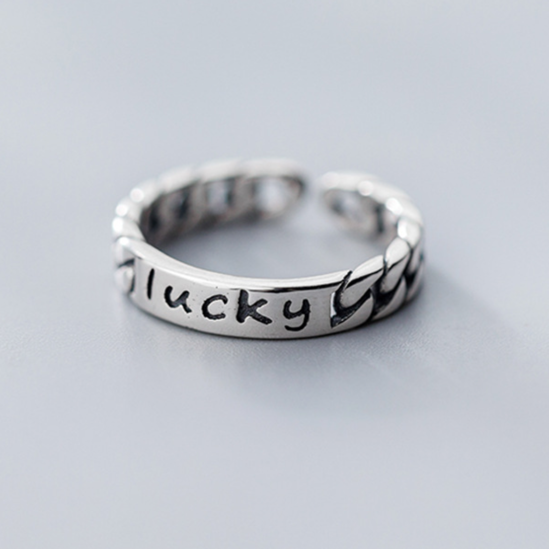 Lucky Chain Adjustable Ring
