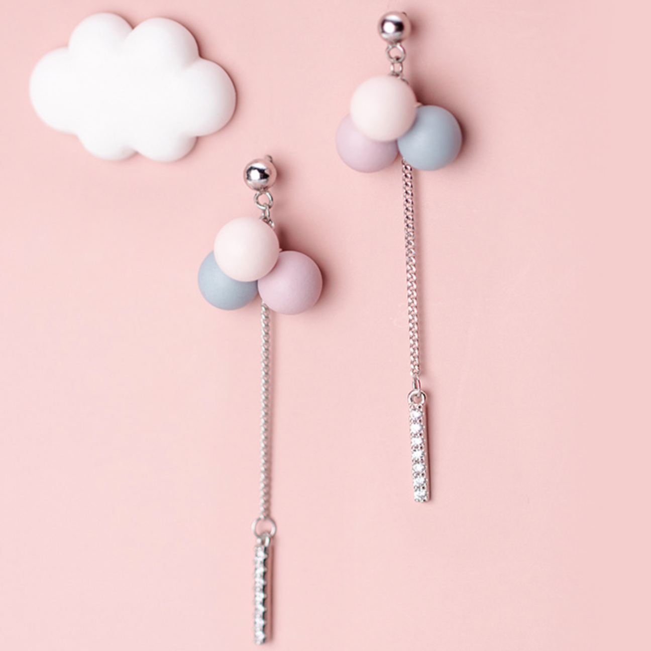 Balloon Drop Stud Earrings