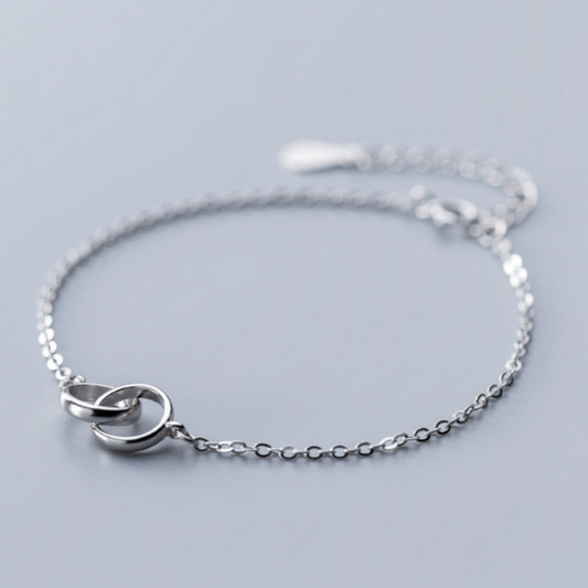Interlocking Rings Bracelet